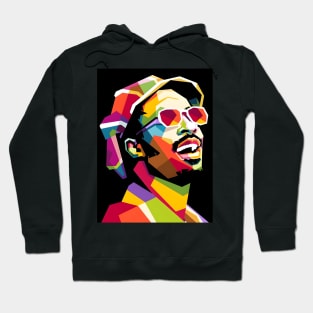 Stevie wonder wpap pop art Hoodie